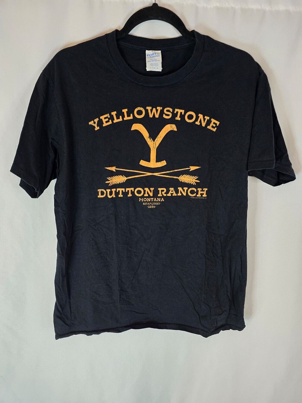 Yellowstone Dutton Ranch Black T-shirt